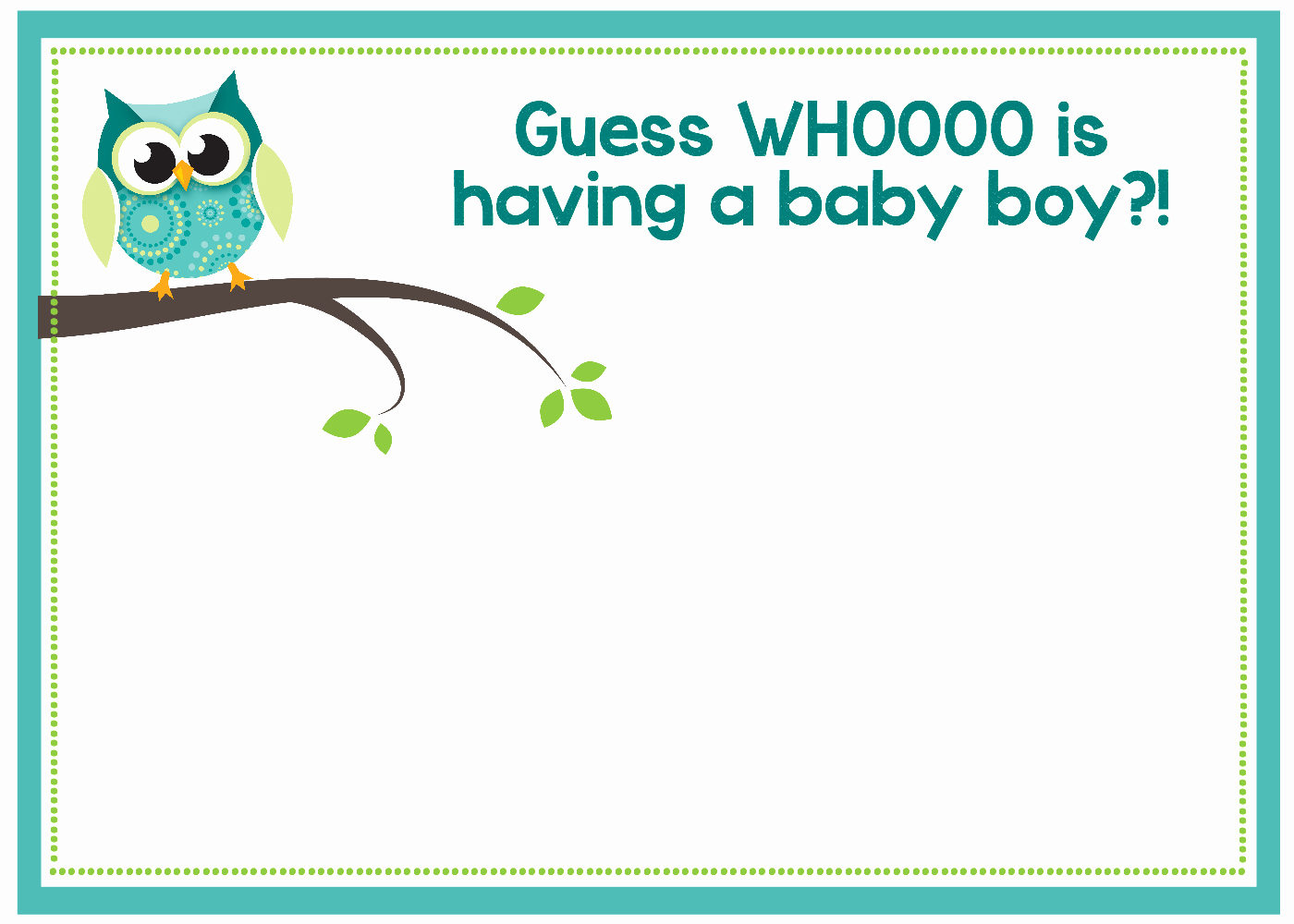 Baby Shower Invitation Template Free Awesome Free Printable Owl Baby Shower Invitations &amp; Other