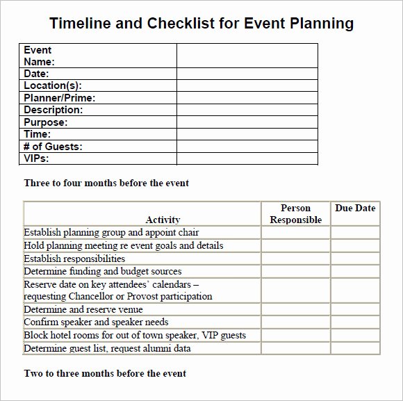 Corporate event Planning Checklist Template Awesome Free 16 Sample event Planning Checklist Templates In