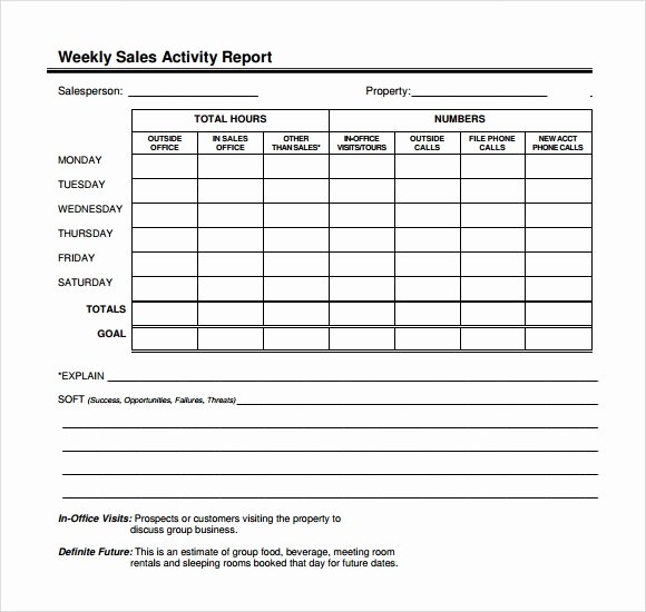Sales Call Planner Template Beautiful Sample Sales Call Report Sample – 5 Free Documents In Pdf