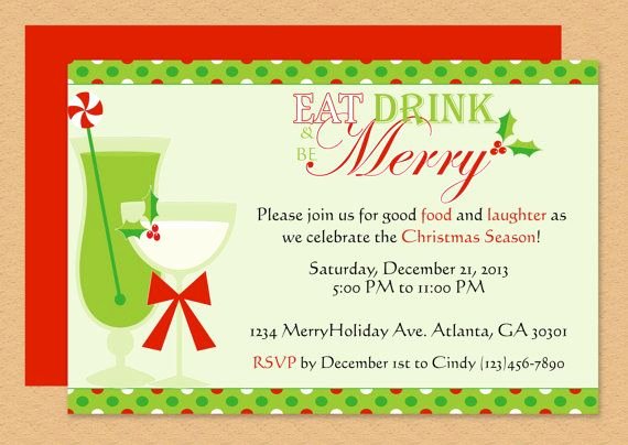 Word Party Invite Template Fresh Diy Do It Yourself Be Merry Invitation Editable