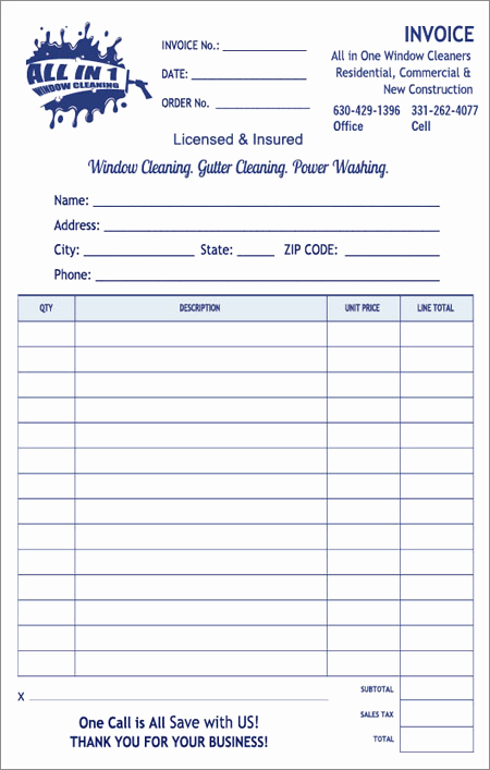 Free Cleaning Invoice Template Luxury Window Cleaning Invoice