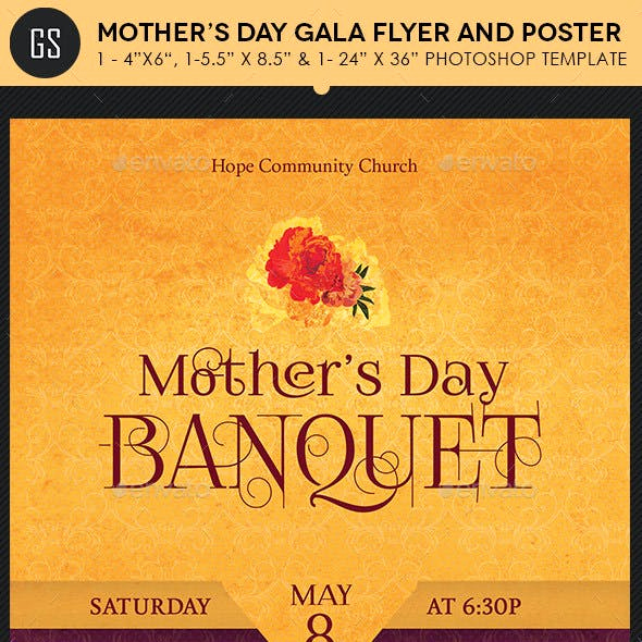 Mothers Day Menu Template Awesome Mothers Day Flyer Template Graphics Designs &amp; Templates