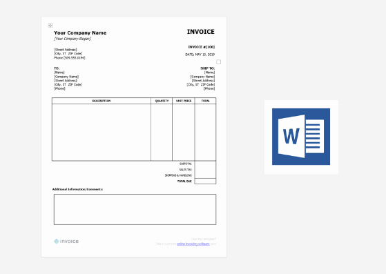 Word Invoice Template Free Luxury Download Free Nigerian Invoice Templates for Word Excel